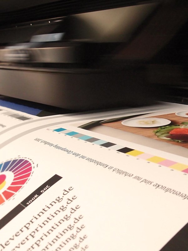 PLotter am Drucken