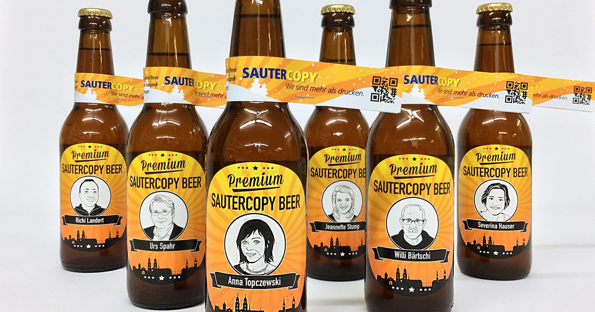 Etikette Sauterbier