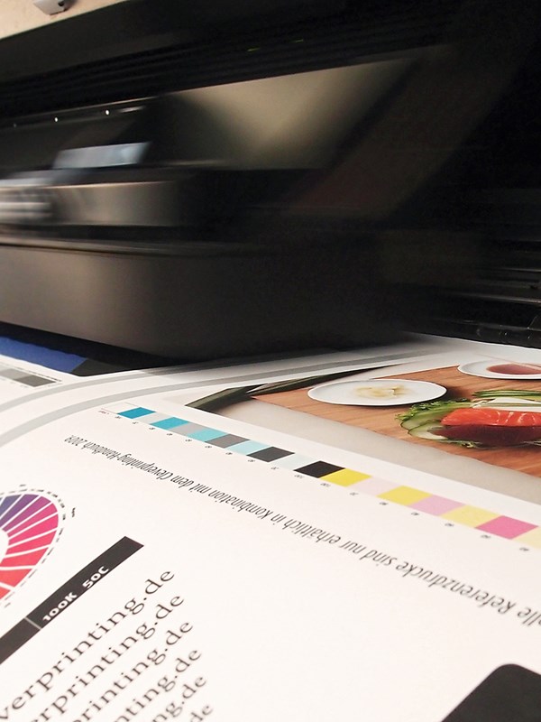 PLotter am Drucken